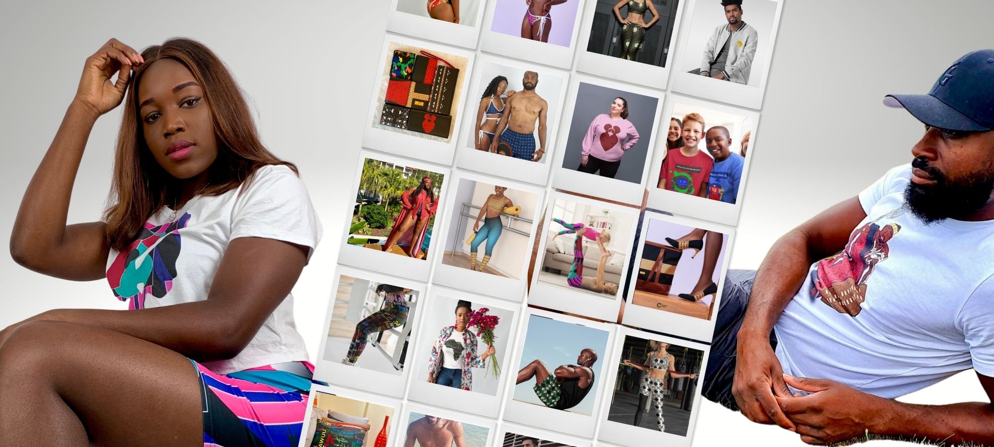 AfriBix activewear collage for about us page